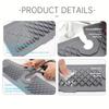 Slope Design Kitchen Sink Splash Pad Extended Sink Draining Pad Faucet Splash Guard  Washbasin