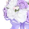 Bridal Toss Bouquet with Artificial Rose Flower for Centerpieces And Ceremony