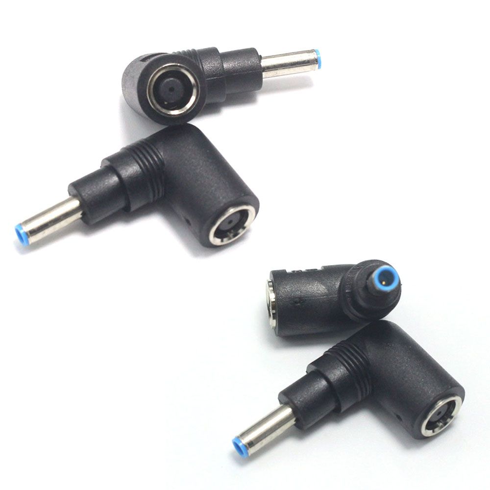 Угол 7,4*5,0 мм до 4,5*3,0 мм синие наконечники для HP Dell Connector Power Charger Plug Laptop Adapter