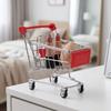 Mini compact size Toy Hand Trolley Simulation Cart  Office sundry arrangement