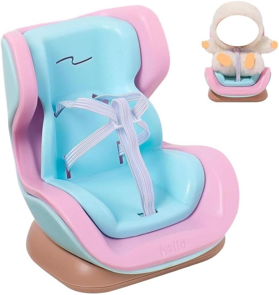 Doll Stand Accessories,Doll Display Holder Support for 4-8 Inches,Keep for LABUBU In a Standing Position (Khaki)