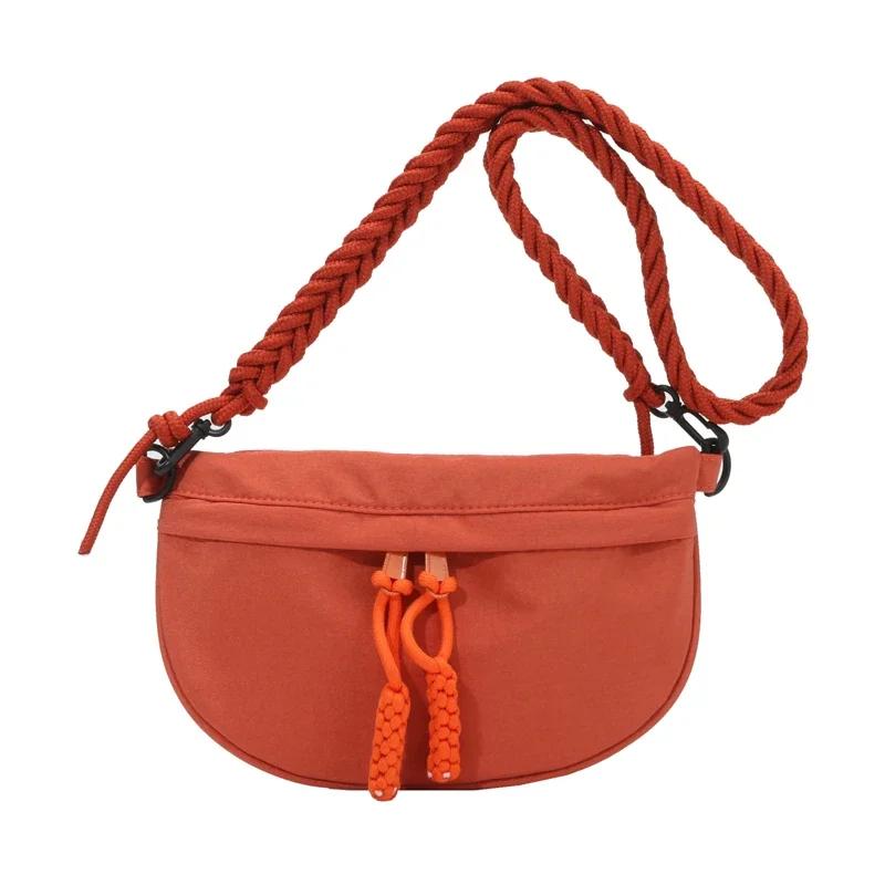 Женская однотонная большая вместительная сумка через плечо Crossbody Sac Casual Fashion High Quality