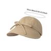 Fashion Lace-up Bucket Hat Wide Brim Quick Drying Duck Tongue Cap Bowknot Fisherman Cap Women Girls Wear