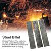 Damascus Steel Billet Patterned Steel Cutter Making Bar Embryo Forging Materials Quenched Smoothed