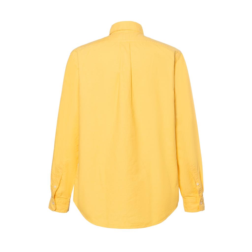 Рубашка с длинным рукавом и застежкой на пуговицы с логотипом Polo Ralph Lauren, мужская, желтая MNPOWOV16823333-700