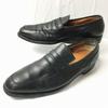 SCOTCH GRAIN Slip-On Coin Loafer Business Shoes Size 26.0 Black Men’s(USED)