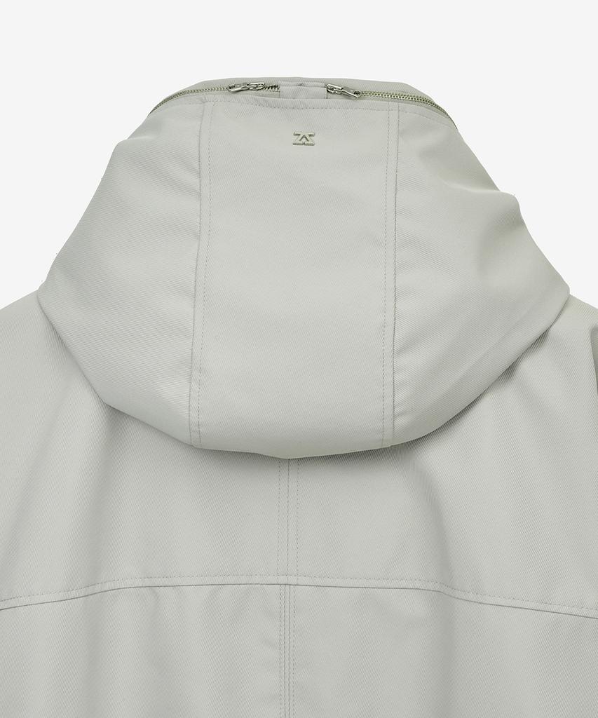 Ziosongzio Dual Neck Dolman Jumper Light Grey Zi2Jp202Lg