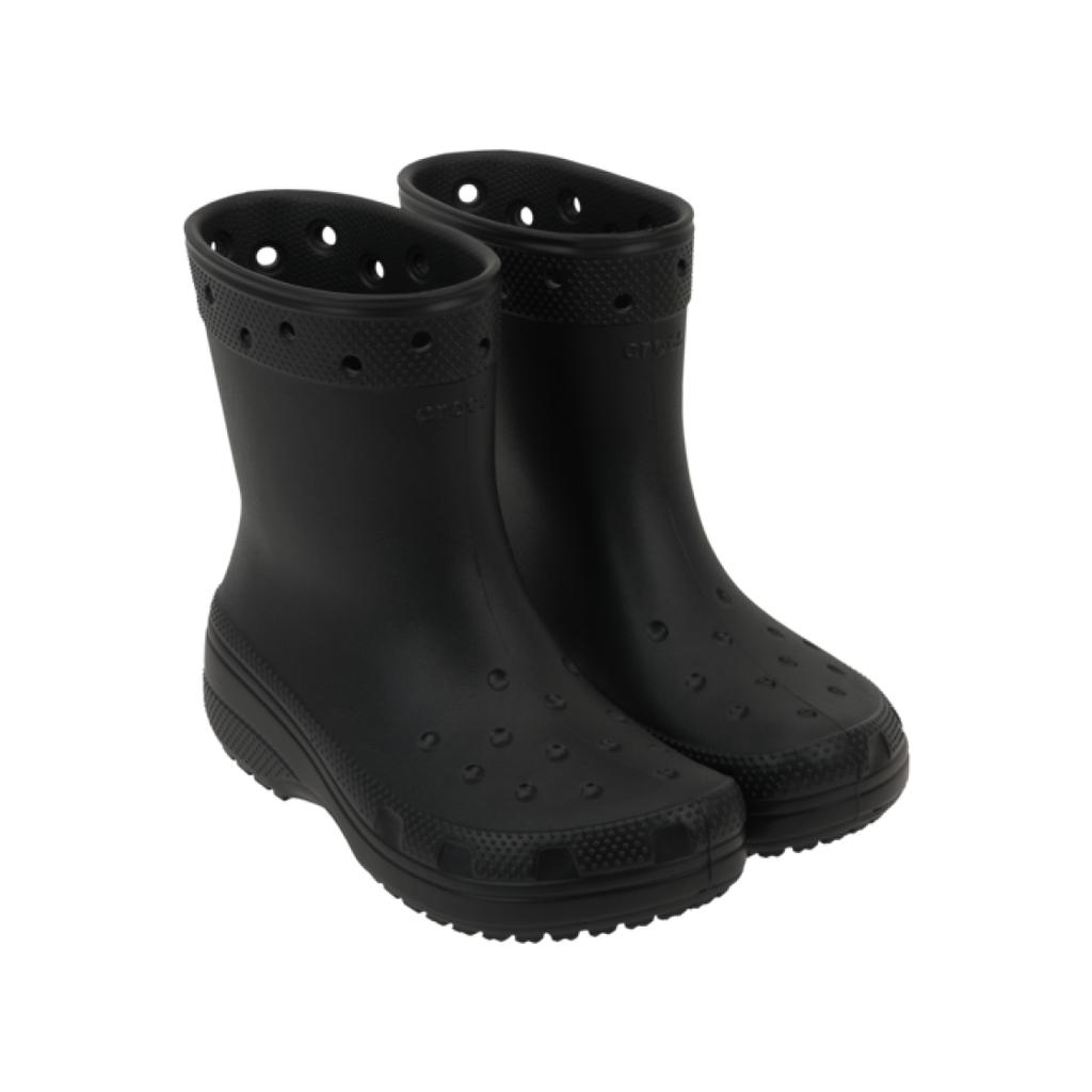 Crocs Плоские короткие ботинки Ботинки унисекс Черные 208363-001