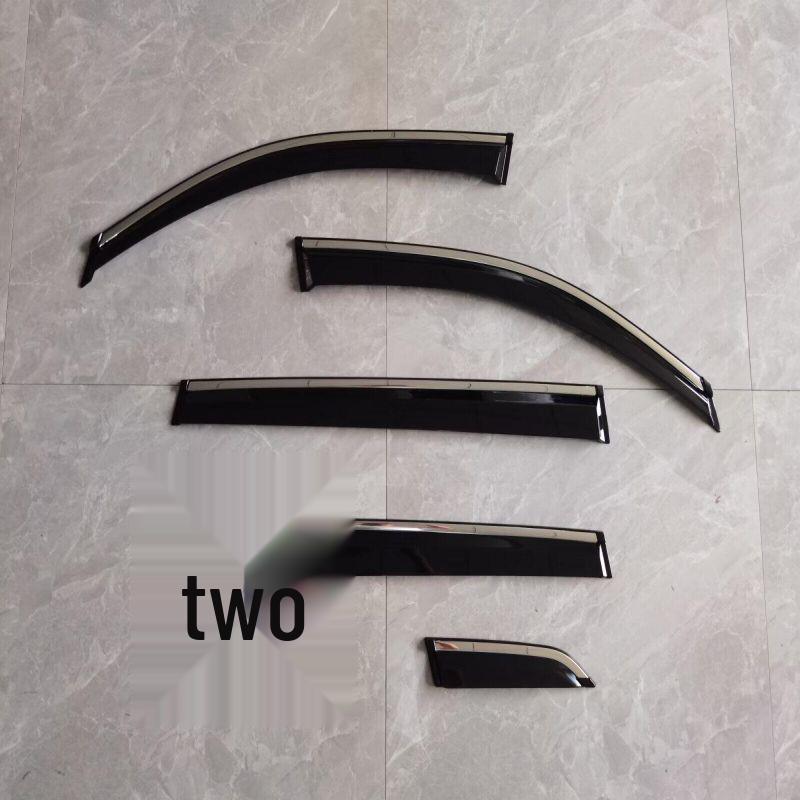 Volkswagen Teramont 6-Piece Stainless Steel Window Rain Guards & Deflectors