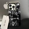 B-Beny Jr LowFlyer Phone Case For iPhone 17,16,15,14,13,12,11,Pro,XS,Max,Plus,Mini,SE4,E Black Matte Shockproof Cover