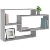 Wall Shelf Grey Sonoma 104 x 20 x 58.5 cm Particleboard