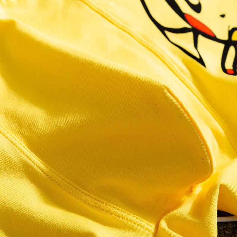 Мужские трусы-боксеры, летние дышащие трусы-боксеры с героями мультфильмов для мальчиков, милые трендовые хлопковые трусы высокого качества