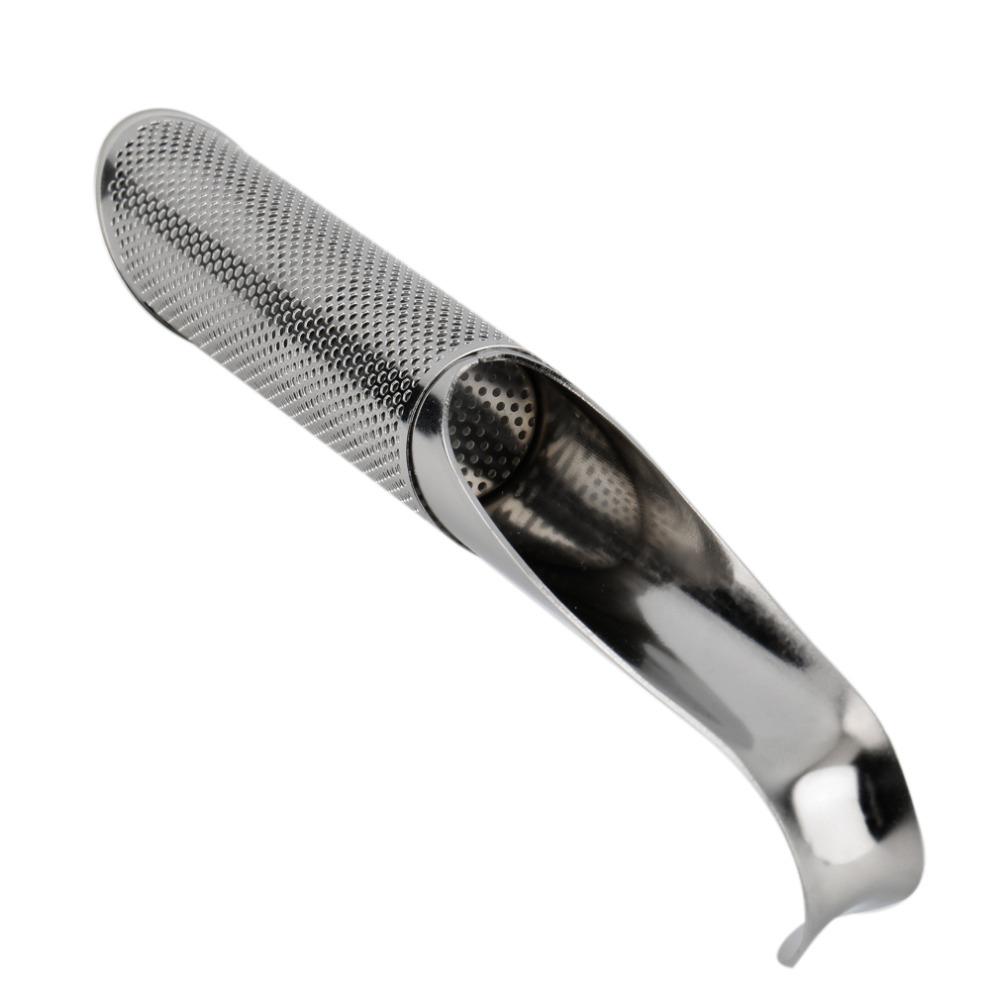 Новый удивительный ситечко для чая из нержавеющей стали, домашний заварочный чайник, дизайн трубки, сенсорный держатель для хорошего настроения, инструмент, фильтр-ложка