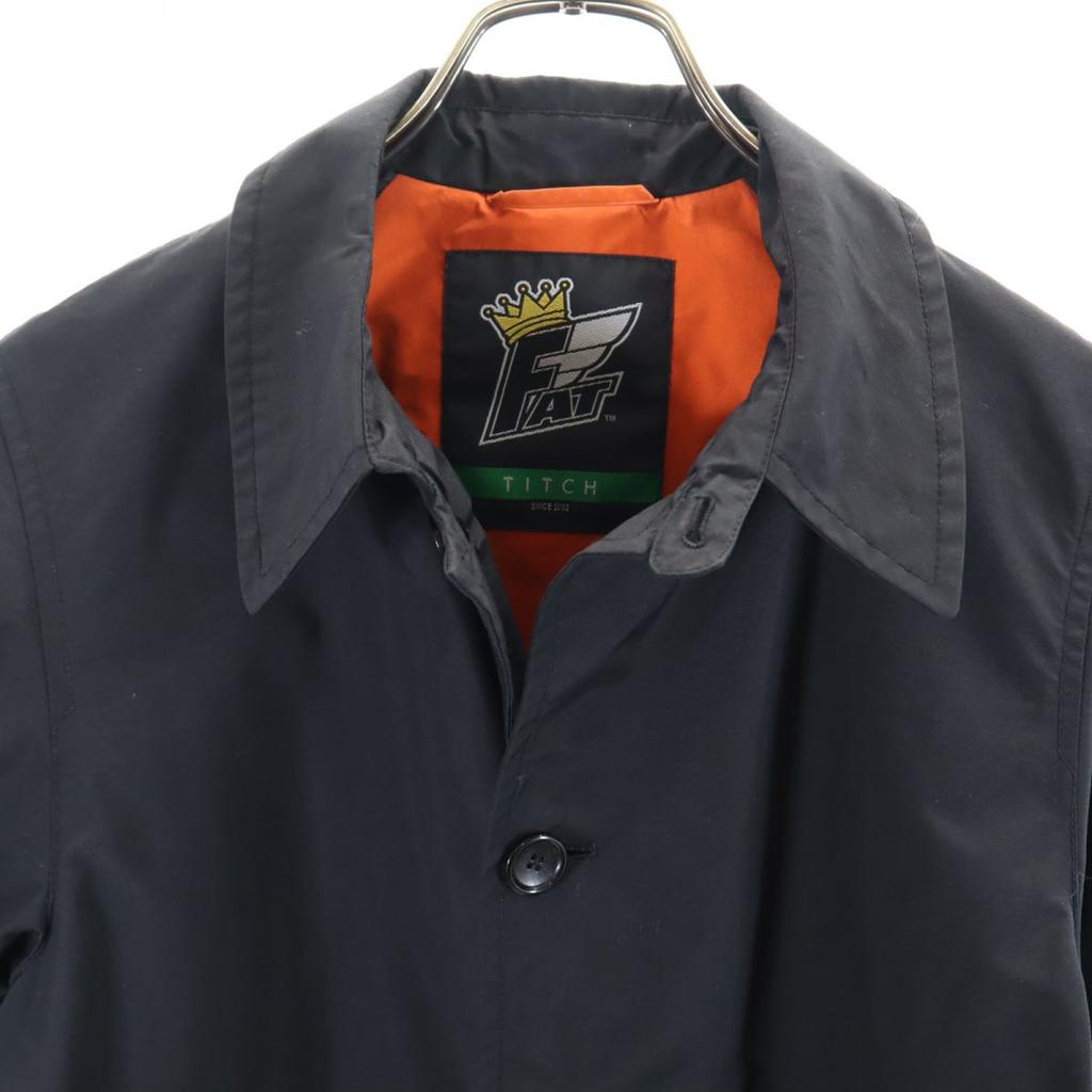 FAT Long sleeve Nylon Coach jacket TITCH Black series Men's Used