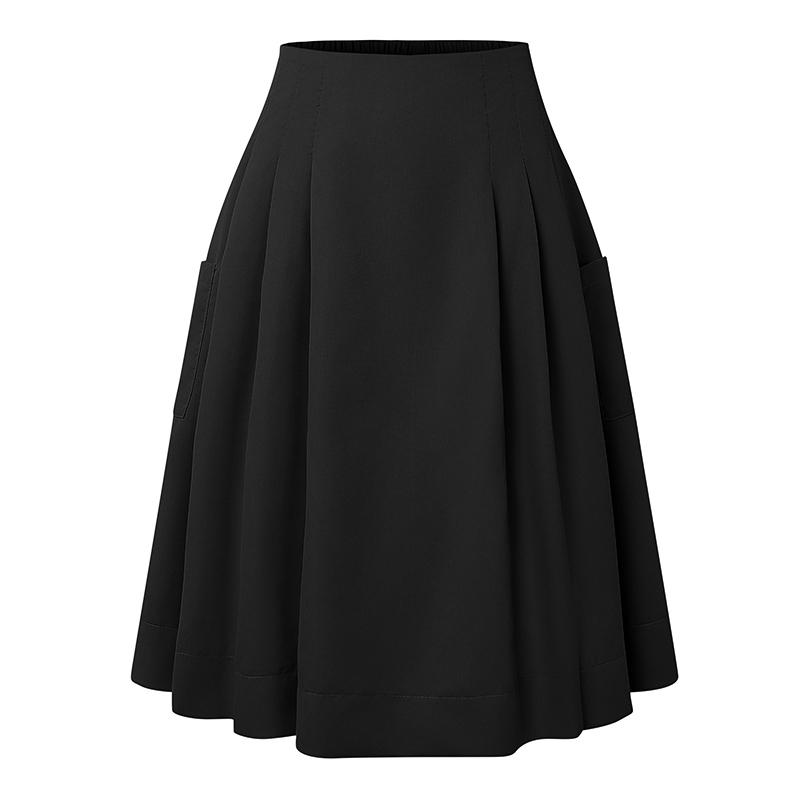 ZANZEA Женские повседневные свободные летние юбки с эластичной резинкой на талии