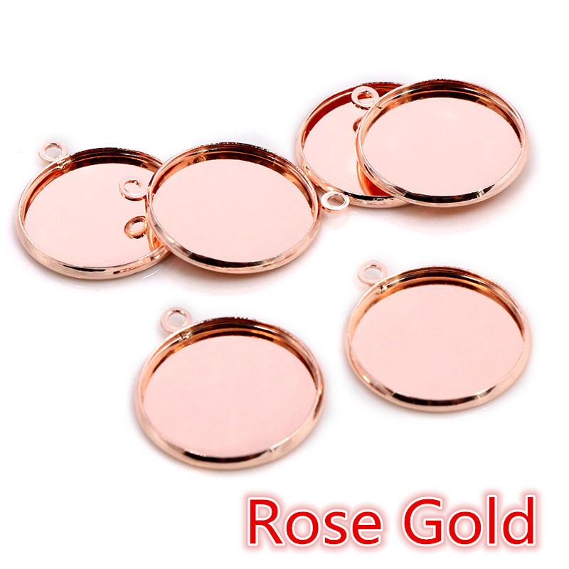 8, 10, 12, 14, 16, 18, 20, 25 мм, круглый поддон для кабошона, безели, пустые принадлежности, принадлежности для изготовления ювелирных изделий, браслет