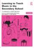 Книга Learning To Teach Music In the Secondary School : A Companion To School Experience
