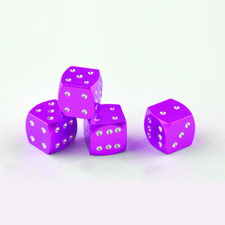 Колпачки для вентилей шин из цветного алюминиевого сплава (5 цветов)