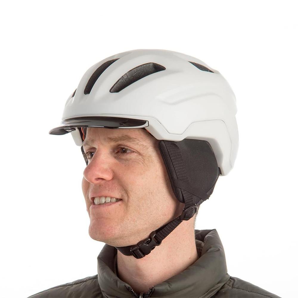 Наушники, Полностью закрывающие уши, Подходят для всех шлемов, Черные