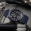 Casio Серия DIGITAL-Диск Модный Повседневный Уличный Стиль Классическая Стрелка Двойной Дисплей Спортивные Водонепроницаемые Кварцевый Механизм Ремешок из Смолы AQ-S810W-2A2