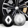 2026 Hot For Renault Hub Caps For Renault Megane 2 3 4 Twingo Clio Talisman  4Pcs 56mm Car Wheel Center Hub Caps Badge Sticker E