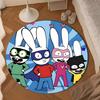 Simon the Rabbit Adventures Round mat Home Decor, Chair rug For livingroom,Bedroom, doormat home decor Birthday Gift Christmas Gifts