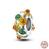 100% 925 Silver Fantasy Flying Dragon Mysterious Butterfly Charms Pendants Fit Qikaola Original Bracelets DIY Jewelry