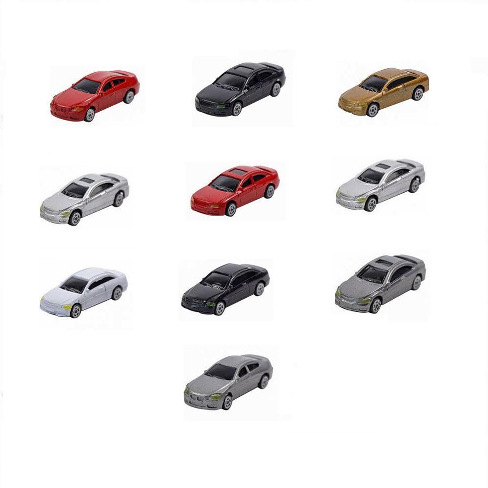 1:75 1:87 Plastic Model Car for Building Car Layout Random Color Party Stocking Stuffers Cars Toys for Kids