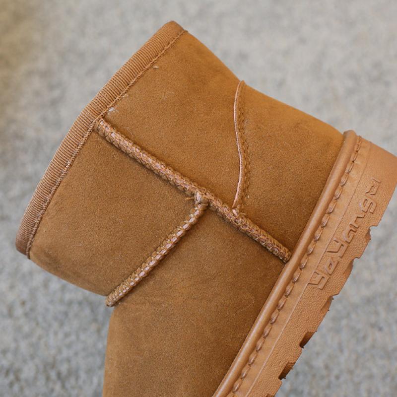 TWINFLAMES Winter Children Boy Girl Reverse Velvet Short Snow Boots Baby Warm Plush Shoes Kids Snow Boots Otton Shoes