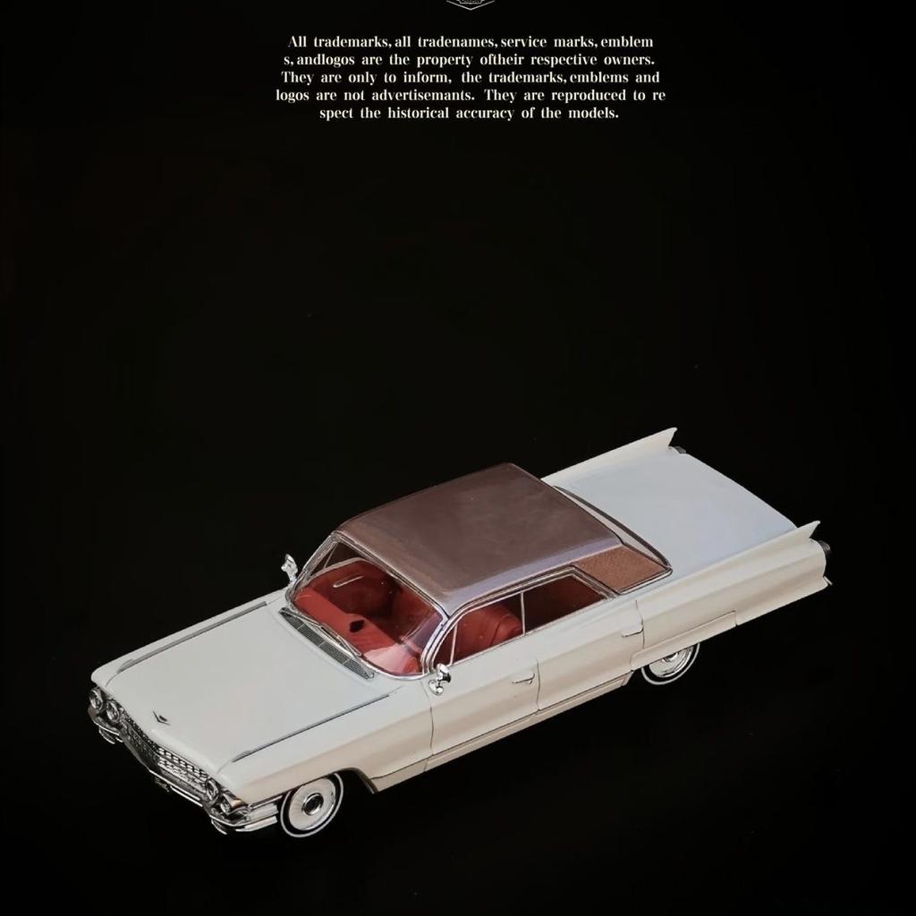 MK 1:64 1962 Cadillac Sedan De Ville Grecian & 1994 Lincoln Town Car Limited In Stock for Classic American Luxury Collectors Toy AGS1