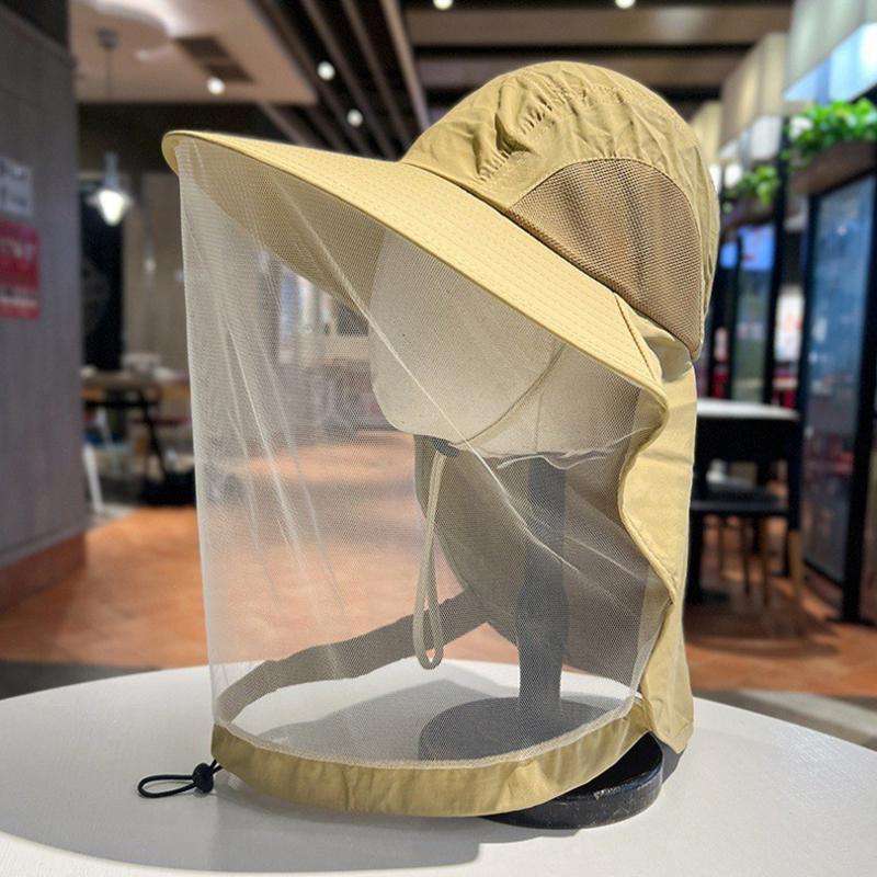 Кепка для рыбалки на открытом воздухе, кепка от комаров и насекомых, кепка для рыбалки, сетка от насекомых, защитная сетка для лица, кепка для кемпинга, кепка для рыбалки
