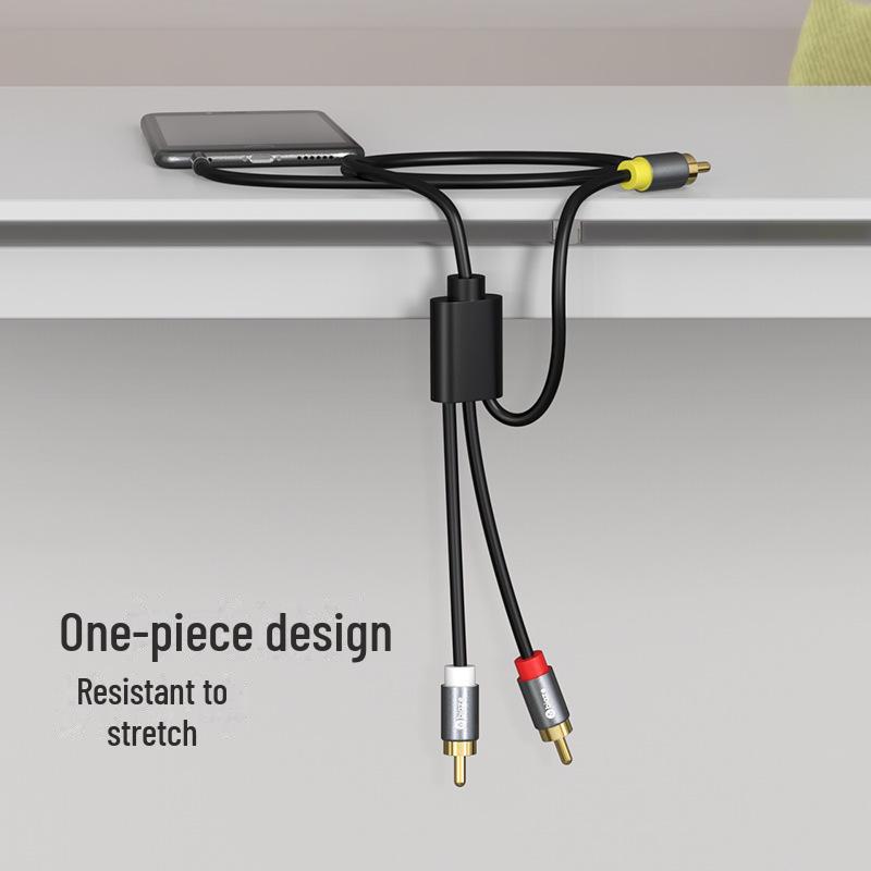 Biaz 1,5 м 3-в-1 AV Композитный Аудио/Видео Кабель, 3,5 мм на Тройной RCA