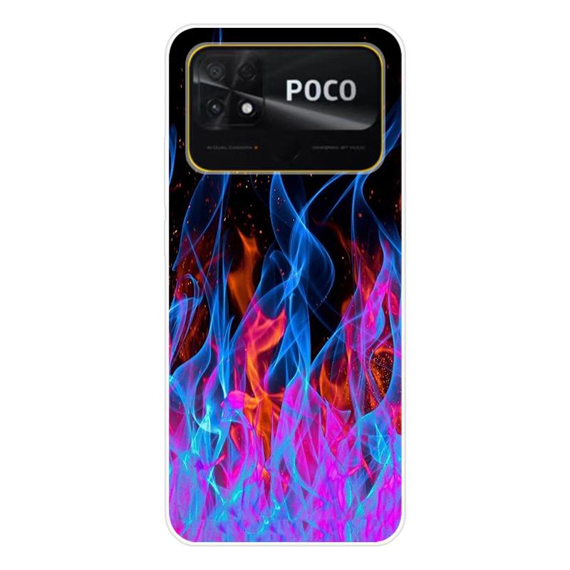 Для Xiaomi Poco C40 C 40 Чехол Мягкая силиконовая задняя крышка Мультяшный чехол для телефона Разнообразие