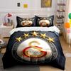 Gold Stars Emblem Bedding Set Bedding Duvet Cover Set Duvet Cover Pillowcases (1 * Duvet Cover 2 * Pillowcases, without duvet insert)