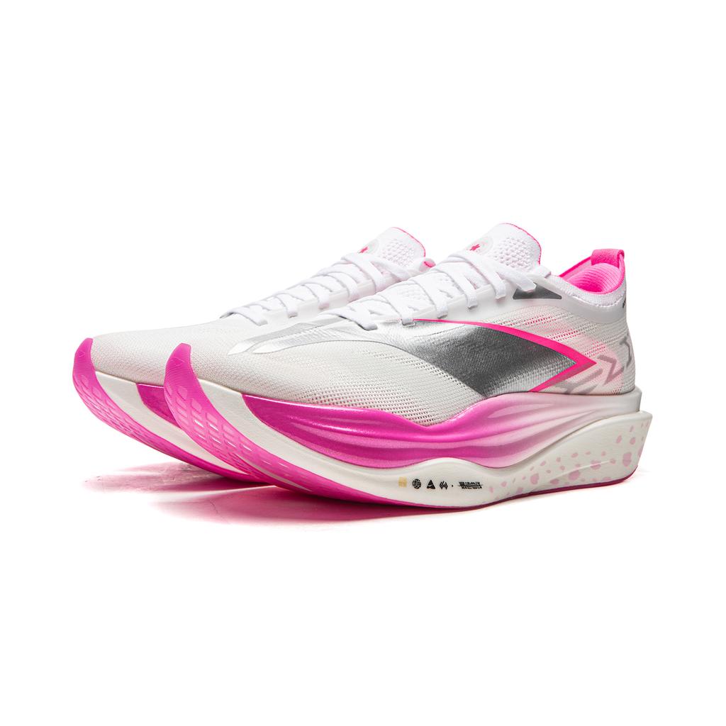 Li Ning Feidian 6 ELITE Амортизация Скользкая Устойчивая к истиранию Отскок Низкие Углеродная пластина Беговые кроссовки Унисекс ARMW001-22