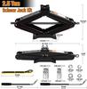 Комплект 2,5-тонного ножничного домкрата с баллонным ключом, портативный домкрат для внедорожников