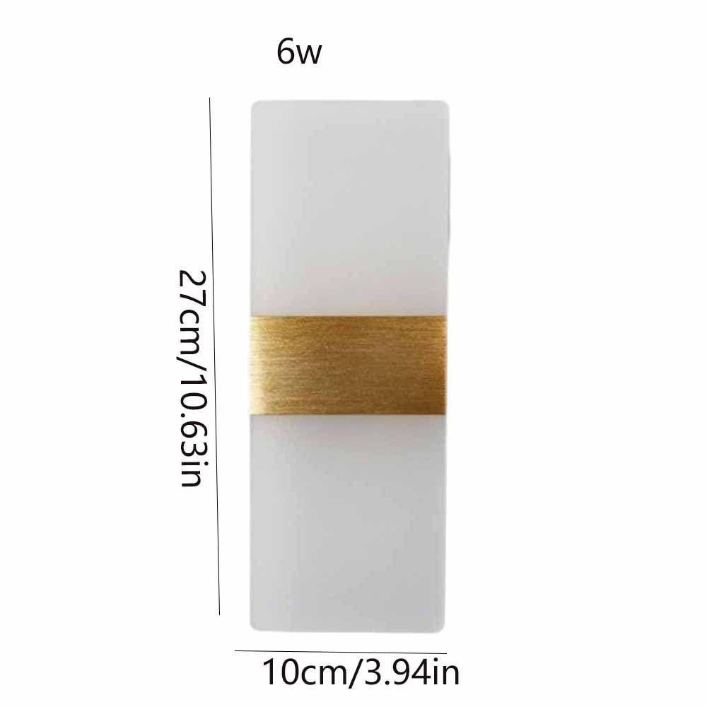 Acrylic Material LED Wall Lamp AC 220V Indoor Wall Light Wall Sconce Lamp Bedside Lighting