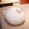 Giant Cute Puffer Fish Plush Toy Stuffed Fat Fish Doll Puffers Plushies Soft Hug Pillow Cushion Birthday Gifts Kids Girl