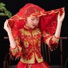 Embroidered Phoenix Tassel Bride Veil Lace Veils Chinese Wedding Headwear Bridal Headwear