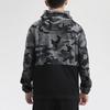 Nike Camo Sport Casual Hooded Jacket Men Outerwear Black CU4043-010