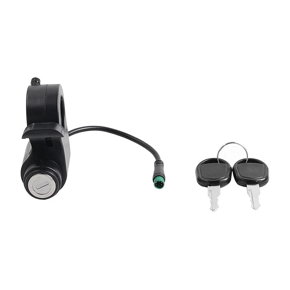 Lock with Key Throttle Replacement Parts For Kukirin G2 Max/G2 Pro Electric Scooter 5-Pin Throttle Switch Lock Accessory Throttles 2
