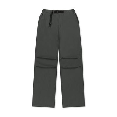 [Matinkim] БРЮКИ С РЕМНЕМ ДЛЯ МУЖЧИН, ЦВЕТ УГОЛЬНЫЙ