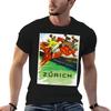Vintage Swiss Horse Racing Sport Advert Switzerland TShirt Trend Art Print TShirt