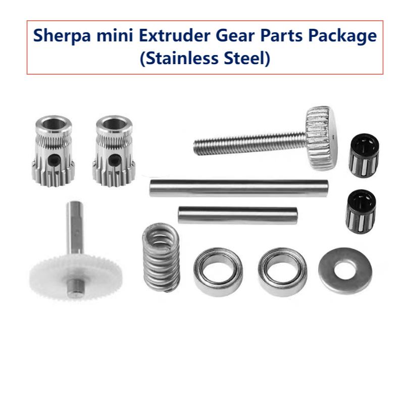 Детали 3D-принтера Bowden Voron 0.1 2.4 Экструдер Комплект с двойной шестерней Экструдер Annex Детали мини-экструдера Sherpa Механизм замедления