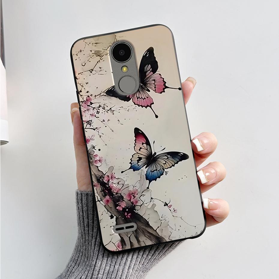 Cute Case For LG K10 2016 Silicone Soft Back Cover For LG K10 2017 Fashion phone Case For LG K 10 Shockproof Protective Bumper