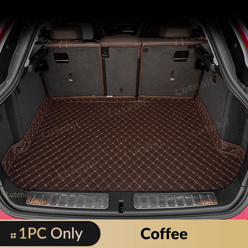 Для Volvo XC90 New Energy 7-местный 2016-2025 24 23 22 21 20 19 18 17 3D Коврик в багажник автомобиля Ковер для груза Автоаксессуары