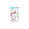 Autocollants - GLOBAL GIFT - Mini Princesses - Dorures - 1,8 cm - Design exclusif
