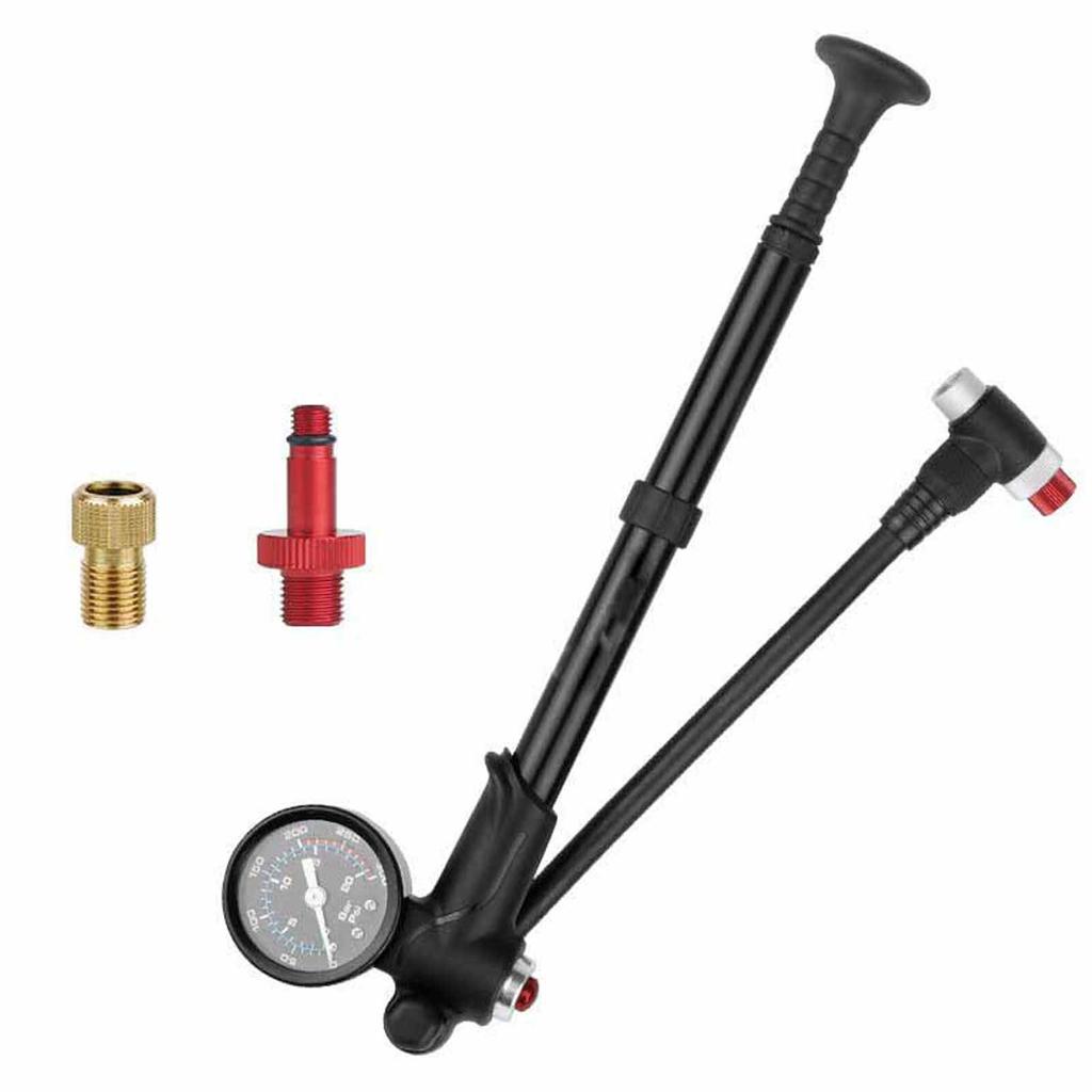 С манометром - Высокоточная накачка - Инструмент для накачивания велосипедных шин