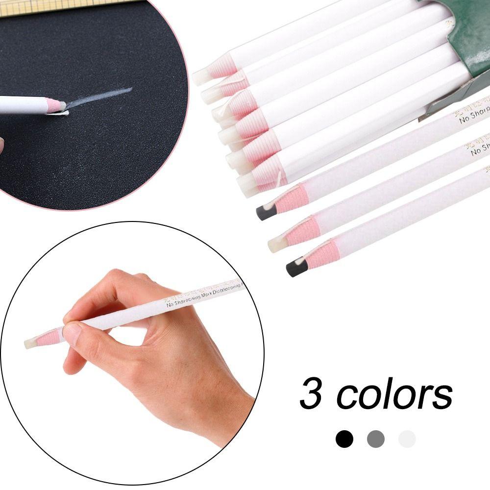12 шт./коробка Мел портновский самоклеящийся для пэчворка и ткани Новые швейные мелки для одежды