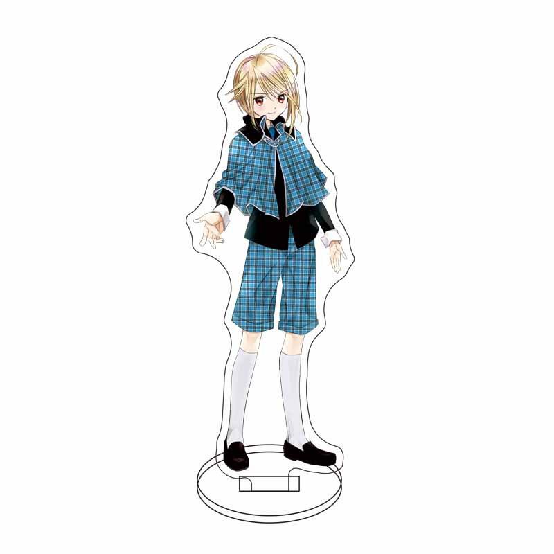 15 см Аниме Shugo Chara Товары Фигурки Косплей Ран Мики Хинамори Аму Акриловая Подставка Держатель Пластины Топпер для Торта Подарки на День Рождения